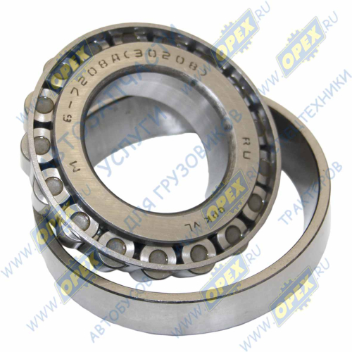 6-7208 А Подшипник 40х80х19,75 ролик.радиал.упорн.конич. 1-ряд. NISSAN PICK UP/TERRANO I / URVAN 2.0-2.5L Волжский Стандарт